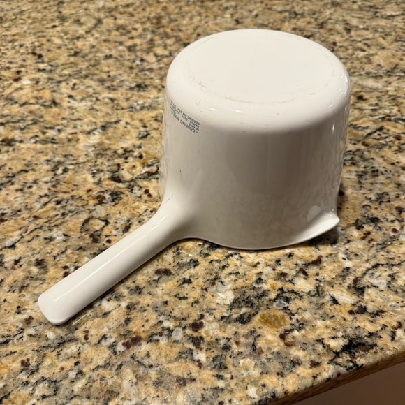 Corningware Classic White Quart Measuring Dish Vintage - Picture 5 of 8